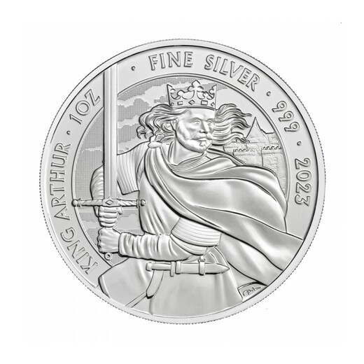 Mýty a legendy STŘÍBRNÁ MINCE 1 OZ king Arthur 2023