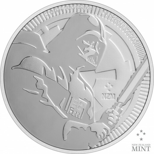 DARTH VADER 1 uncová mince Perth Mint 2020