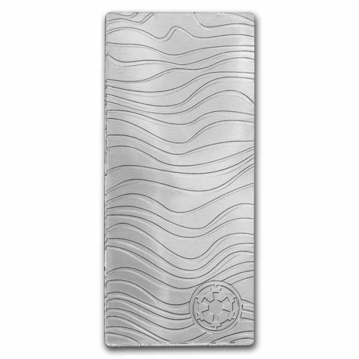 STŘÍBRNÁ MINCE BESKAR BAR 1 OZ 2021 (STAR WARS™- MANDALORIAN™)