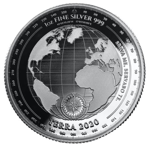 1oz stříbrná mince TERRA 2020