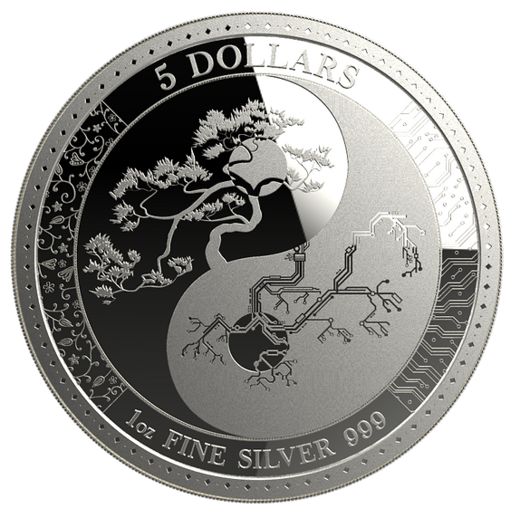 1oz stříbrná mince EQUILIBRIUM 2018