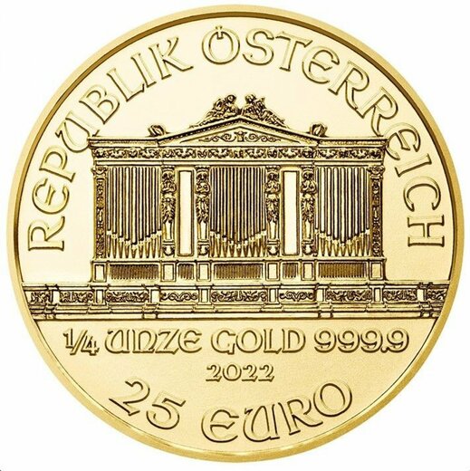 Wiener Philharmoniker Zlatá mince 1/4 Oz
