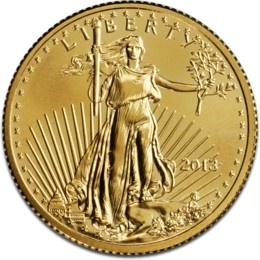 US Mint Eagle Zlatá mince 1/4 Oz 2013