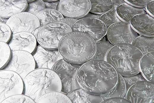 Stříbrné investiční mince