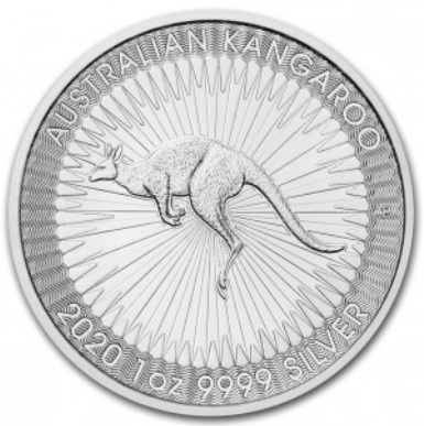 Perth Mint 1 oz stříbrná mince KANGAROO
