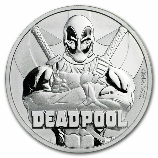 DEADPOOL 1 uncová mince Perth Mint 2020