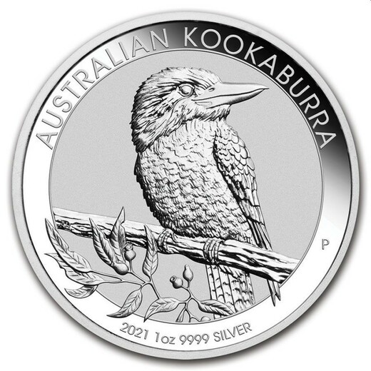 Pert Mint stříbrná mince Kookaburra 1oz 2021