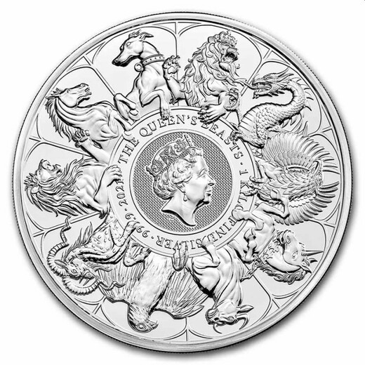 The Queen's Beasts – 1kg Completer coin 2021